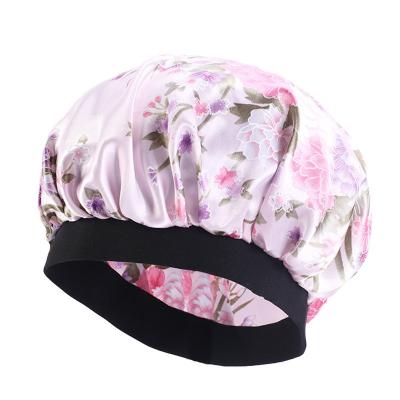 China Checked Wholesale Flower Print Designer Four Seasons Satin Cowls Waterproof Women Cowls For Summer for sale