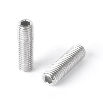 China Best Selling Socket Cap Screw Din916 Stainless Steel Cut Point Screw Hex Bolt Screw Set Screw for sale