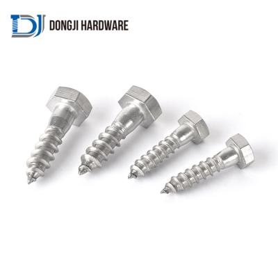 China HEX Factory Direct Selling Rough Wood Cabinet Screws 70Mm Screws Stainless Steel Wood Wood Screws for sale