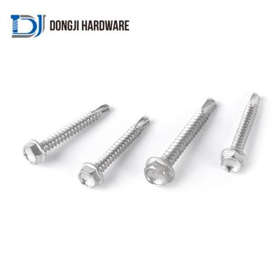 China Customizable HEX DongJi M3 Screws Stainless Steel Screw Hexagon Screw for sale