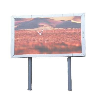 China Outdoor Super Brightness Outdoor Led Display Screen Full Color Outdoor Led Advertising P6 Display Screen For Building for sale