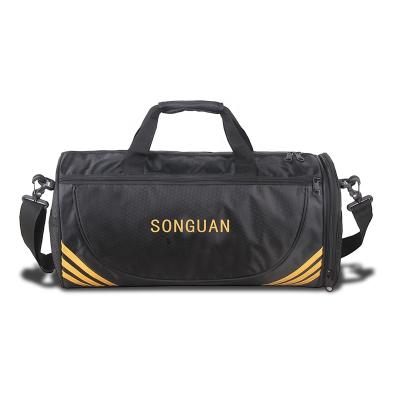 China SG8002 Fashion Wholesale New Design Custom Made Outdoor Gym Oxford Fitness Sports Tote Bag With Mesh Net for sale