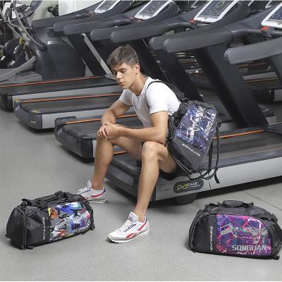 China SG8011 DAY BACKPACK Heavy Duty & Large Water Resistant Fleece Backpack Sports Gym Bag With Shoe Compartment for sale