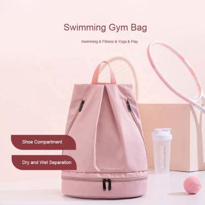 China SG8036 Fashion Yoga Bag Shoulder Training Sports Waterproof Bag Short-distance Travel Swimming Bag for sale