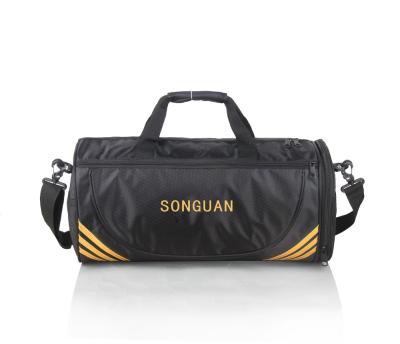 China 2018 Wholesale Fashion Polyester Waterproof Travel Gym Duffel Bag With Shoe Compartment for sale