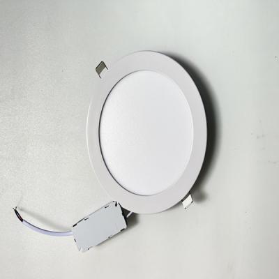 Chine circular recessed 5w 9w 12w 15w 18w led panel light dimmable 12V DC à vendre