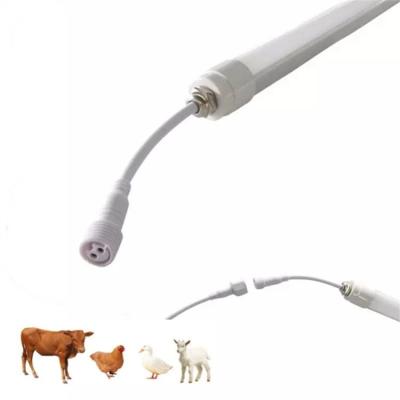 China 9W 23W Chicken House Farming 4f, 0-10V Dimmable T8 Farm Special Tube LED Lighting For Poultry for sale