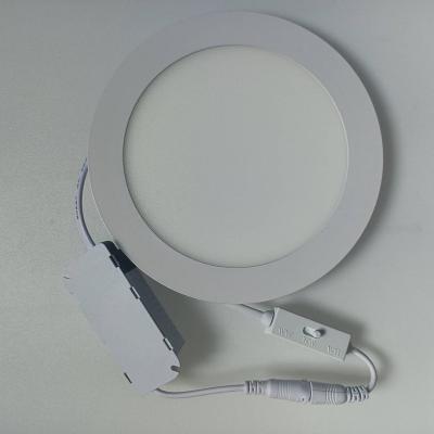 China 3cct adjustable led downlight panel no flicker Edge-Lit LED Flush Mount Flat Panels 6inch 8inch 10inch zu verkaufen