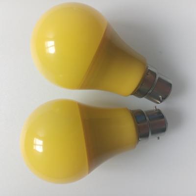 China Luz de lâmpada LED amarelo anti-UV com 80-83Ra, 50000h, Triac Dimmable/0-10V Dimmable, E27/B22/E26, Plástico à venda