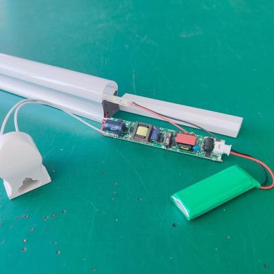 China Battery LED Emergency Tube Light with 60cm 120cm 10W and 20W 120 Emergency Time Aluminum zu verkaufen