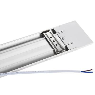 China ETL CE SAA Approved Industrial Lighting 1200mm 30W/40W T5 Led Batten Light Linear Linkable 4Foot T5 Led Batten Fitting for sale