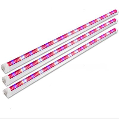 China Aluminum Alloy T8 LED Grow Light SMD2835 Full Spectrum For Garden for sale