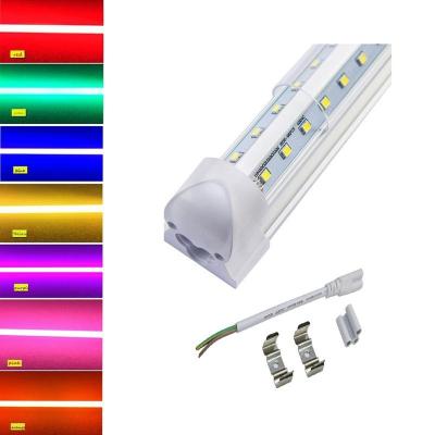 China RGB T8 LED Tube Light 50000 Working Lifetime 3ft AC85-265V Indoor Dancing Light for sale