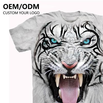 China Cheap Comfortable Modal Shirt Anti-Wrinkle Sports Custom Quick Dry Polyester Oversized Sweat All Over 3D Printing Sublimation T-Shirts for sale