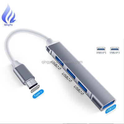 China High Solution 4K Display USB 3.0 Hub, 4 in 1 USB 3.0*1 + 3*USB 2.0 Mini Docking Station for MacBook Pro Mac Mini iMac Surface Pro, XPS, PC, Laptops for sale