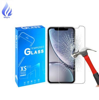 China Amazon Hot Anti-oleophobic Tempered Glass 9H Premium Screen Film For Apple Iphone 11 12 pro Max Screen Protector for sale