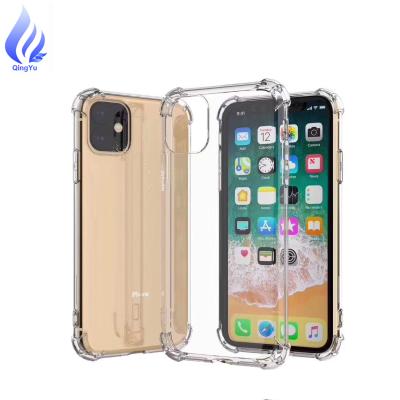 China 100% Hot Selling 2021 Eco-friendly Phone Case Airbag Cell Phone Shockproof Covers For iPhone 5 To 12 Case Transparent Clear, For iPhone 5 Pro Case TPU PC iPhone 12 for sale