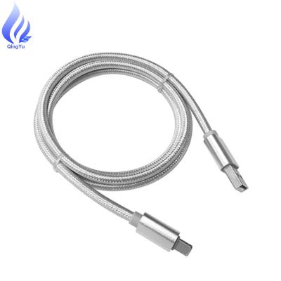 China High Speed ​​Data Charging Cord For iPhone XS Max 2M For iPhone Chargers 6FT Fast Charger For iPhone USB Cable Nylon Braided With Custom Logo 2.1A Fast Charging wire white for sale