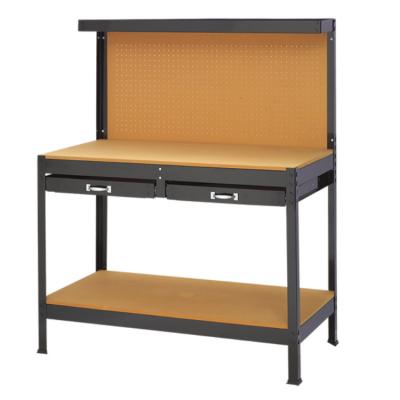 China Durable 1200mm Steel Work Table With 2 Drawers 600mm Width for sale