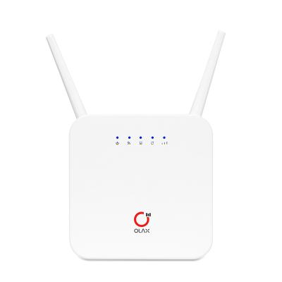 China Yes OLAX AX6 WiFi Mini CPE Router 4000mah TTL IMEI 4G Wireless CPE Router Similar to MF293N for sale