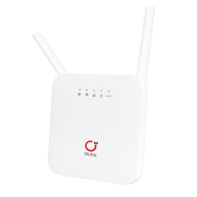 China OLAX ENTERPRISE AX6Pro 4000mAh Sim Router Mini CPE 4g Wifi 300Mbps 4g Wifi Router with Antenna Similar to MF293N for sale