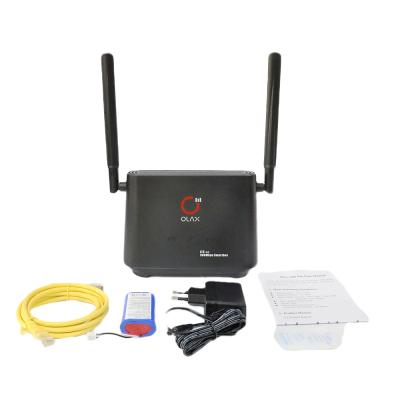 China Outdoor OLAX AX5Pro 300Mbps With Antenna CPE 4g Bonding Router 4 Sim 4g Wifi Unlock Routers for sale