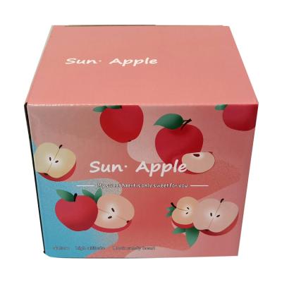 China Customized Fruit Cardboard Box Customized Small Cardboard Box Custom Carton For Fruits for sale