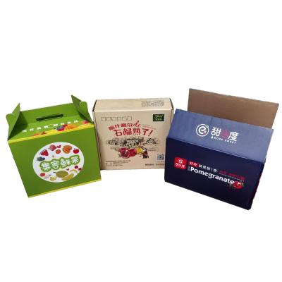 China Style Customization Fruit Cardboard Box Recyclable Paperboard Wrap Custom Printed Cardboard for sale