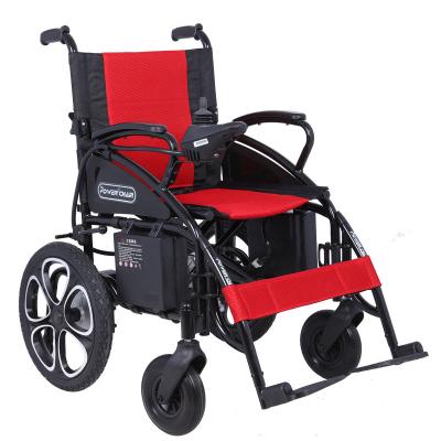 China Convenient Rehabilitation Therapy Supplies Electric Wheelchair Folding Portable Power Wheelchair for sale