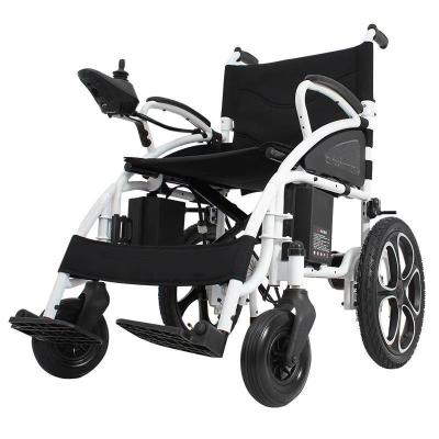 China New Convenient 500W Motor Power Wheelchair Steel Foldable Electric Wheelchair For Disabled for sale