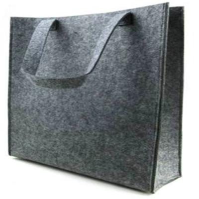 China GRS Certificate Waterproof Needle Punch Felt Fabric Bags Polyester Shopping Bag for sale