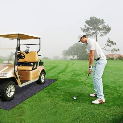 China Polyester Waterproof Washable Non Woven Needle Punched Golf Carts Floor MAT for sale