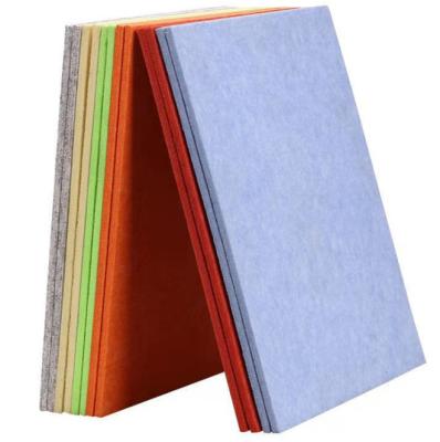 China Modern Eco - Friendly Recycle Material Soundproof Polyester Acoustic Felt Panel for sale