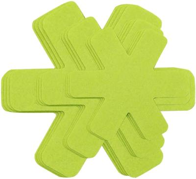 China Pot and Pan Protectors Pot Protector Mat Durable Eco-friendly Felt Waterproof 5/6/8/12 Pcs Pot Protector for sale