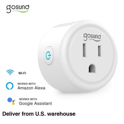 China Google Assitance ordered best home smart selling wifi smart plug US 10A 110-240 V wifi socket standard mini outlet RGB led light wifi socket 4 packck for sale