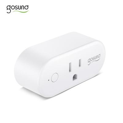 China Smart Home Alexa Voice Control 16A Power Life Plug Convenient Wireless Smart Remote Control US Standard Wifi Socket App for sale