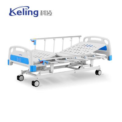 China Cama médica plegable eléctrica de cuidado de la función del acero 3 de las literas del hospital de la cama del hospital durable del marco en venta