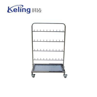 Cina Il supporto ss del tampone KL-TC42 strumenta il carrello 1500mm dello strumento dell'ospedale del carrello in vendita