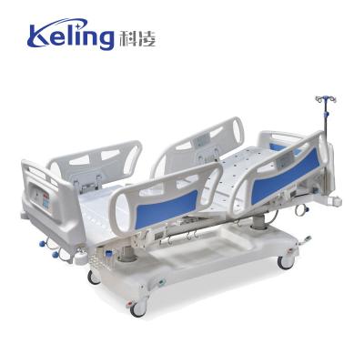 China Funciones médicas de KL-D5618K las 5 paralizaron la cama de hospital simple eléctrica paciente de ICU en venta