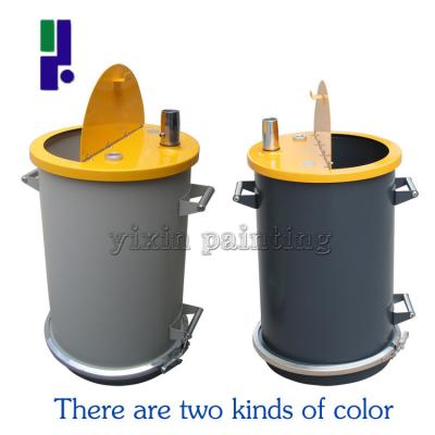 China Large Capacity Gema Powder Coating Gun Parts Gema Fluidization Barrels for sale