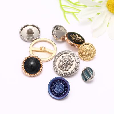 China Customized Dry Cleaning OEM Antique Brass Copper Green Bronze Leg Metal Denim Gunmetal Jeans Buttons For Pants Jacket Clothing Button for sale