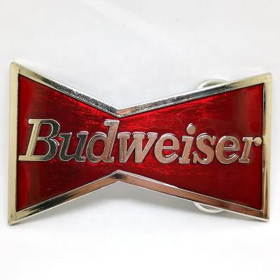 China Wholesale Custom Western Buckle Bow Heart Belt Buckle Initial Metal Buckle Manufacturer for sale