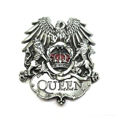 China Queen Belt Buckle Tool High Quality Eco-friendly Western Metal Buckles Maker Made Custom Logo Designer Makers for sale