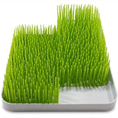 China Drying Shelf Square Lawn Grass Bottle Drying Rack Baby Products 24CM x 24CM for sale