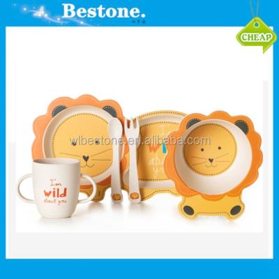 China Organic Freshness Retention Quality Reliable Reusable Tableware Bamboo Material For Kids for sale