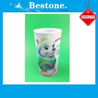 China IML 3D plastic plastic drink cup for promotion for sale