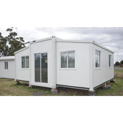 China Contemporary 40 Ft 20 Ft Standard Folding Expandable Container House Prefabricada Luxury Modern Villa Prefab Mobile Home 3 Bedroom for sale