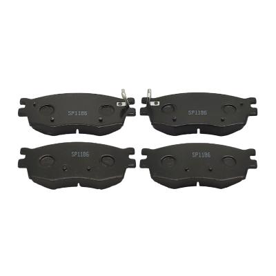 China Hot Sale 100000PCS/month High Performance Brake Pad Kit Disc Brake SP 1186 Brake Pads for sale