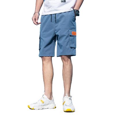 China High Quality QUICK DRY Multi-pocket Waist Drawstring Gym Mid Shorts Mens Cargo Shorts for sale