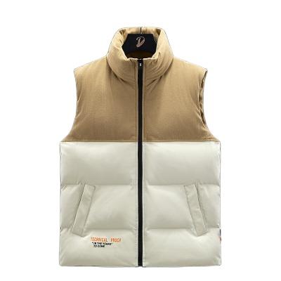 China Newest Design Top Quality 100% Polyester Viable Plus Size Winter Vest Heated Vest For Men for sale